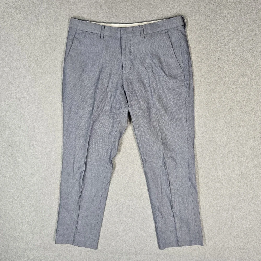 Express Men Pants 31/30 Gray Dress Chino Photographer 26